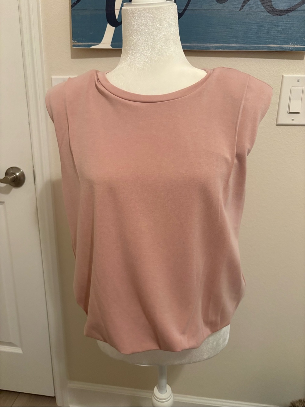 DR2 Dusty Rose Sleeveless Tank Top